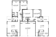 Modern Style House Plan - 2 Beds 2 Baths 2199 Sq/Ft Plan #303-139 