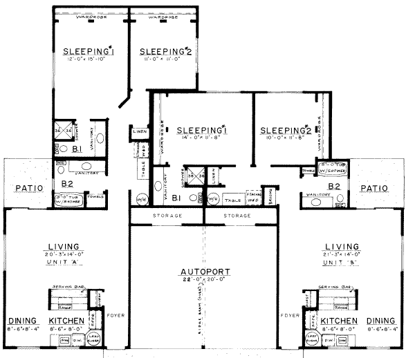 Modern Floor Plan - Main Floor Plan #303-139