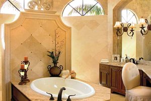 Interior - Bathroom for Mediterranean House Plan #930-353 - 4 bed, 4.5 bath