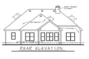 Traditional Style House Plan - 2 Beds 2 Baths 1335 Sq/Ft Plan #20-1394 