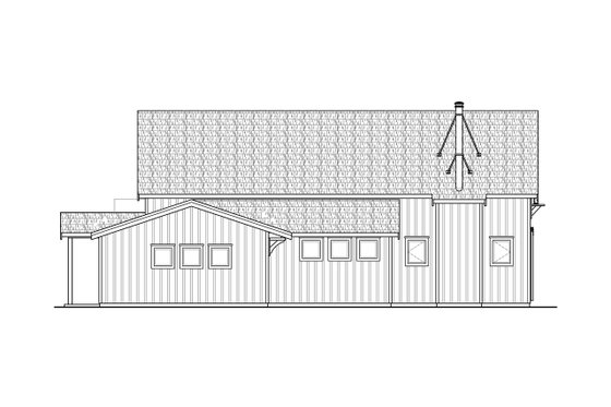 Exterior - Other Elevation for Farmhouse House Plan #124-901 - 3 bed, 3 bath