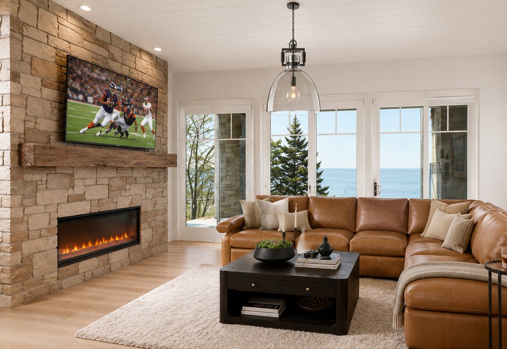 Interior - Family Room 1 for Craftsman House Plan #928-175 - 4 bed, 3.5 bath
