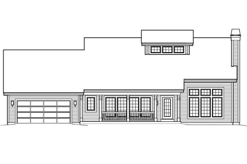 Dream House Plan - 1900 square foot 3 bedroom 2 1/2 bath country