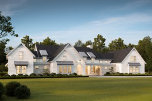 Architectural House Design - Farmhouse Exterior - Front Elevation Plan #1114-102