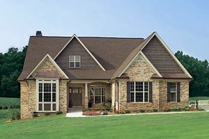 Ranch Exterior - Front Elevation Plan #929-601