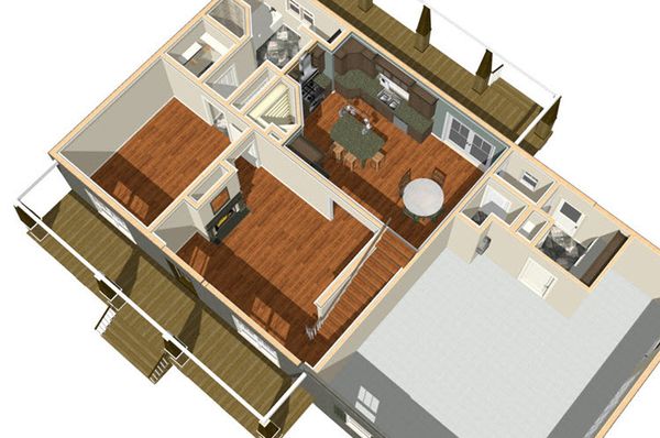 House Plan Design - Country Floor Plan - Other Floor Plan #44-197