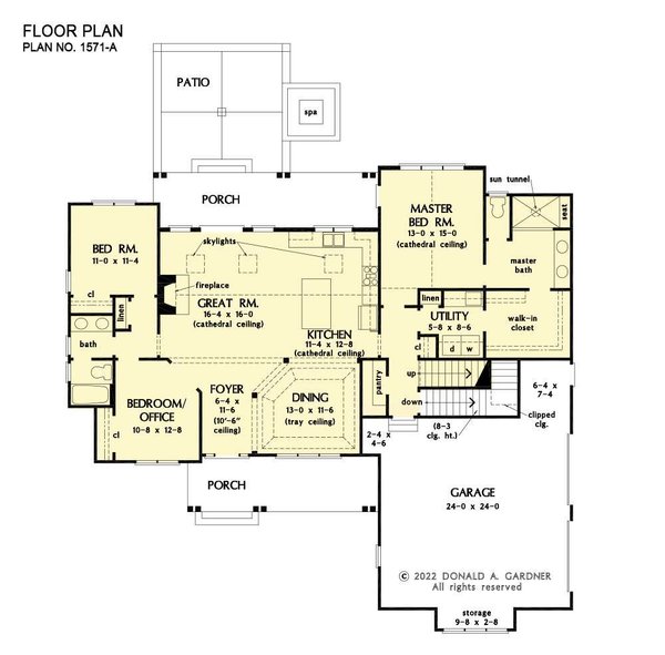 House Blueprint - Basement Stair Preview