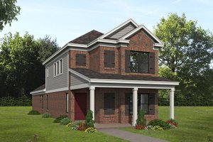 Traditional Exterior - Front Elevation Plan #932-533