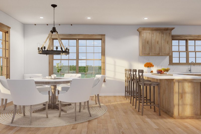 House Design - Interior - Dining Room for Country House Plan #923-406 - 3 bed, 2.5 bath