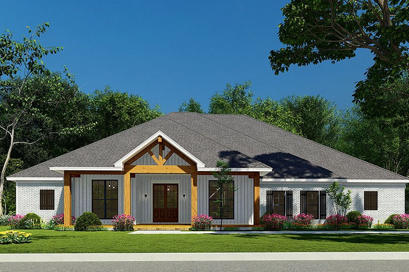 House Plan Design - Craftsman Exterior - Front Elevation Plan #923-248
