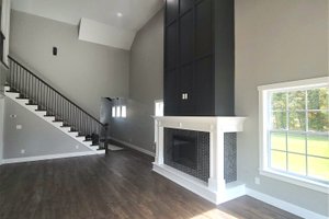 Interior - Family Room for Traditional House Plan #20-2394 - 4 bed, 3 bath