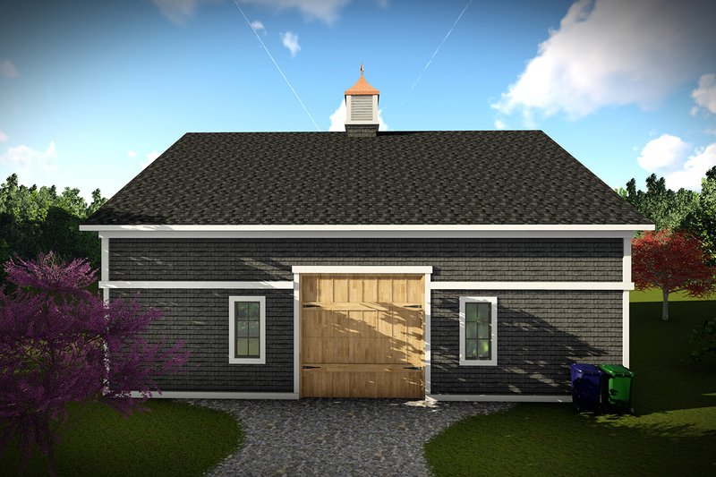 Dream House Plan - Exterior - Rear Elevation for European House Plan #70-1451, 0 bath