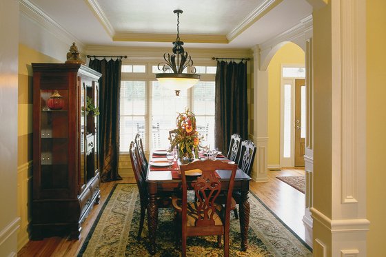 Interior - Dining Room for Country House Plan #927-8 - 4 bed, 3 bath