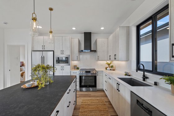 Interior - Kitchen 4 for Contemporary House Plan #1070-228 - 2 bed, 2.5 bath