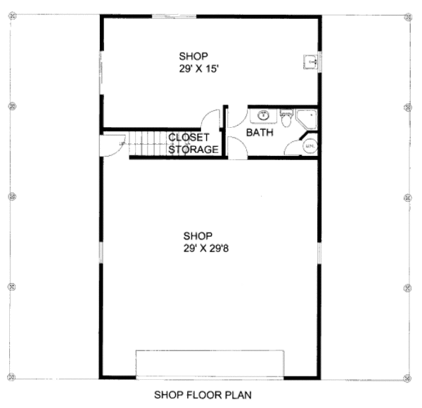 Traditional Floor Plan - Main Floor Plan #117-659