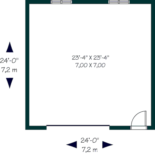 Traditional Floor Plan - Main Floor Plan #23-2186