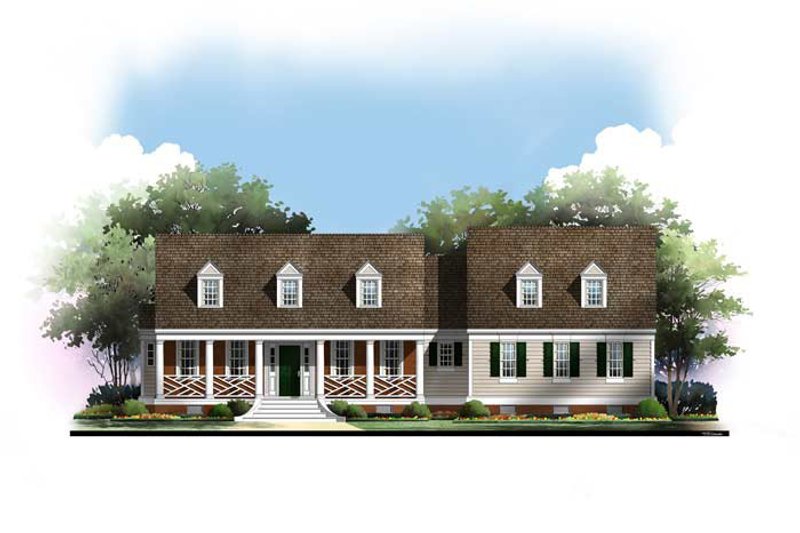 House Plan Design - Exterior - Front Elevation 5 for Traditional House Plan #119-355 - 3 bed, 2.5 bath