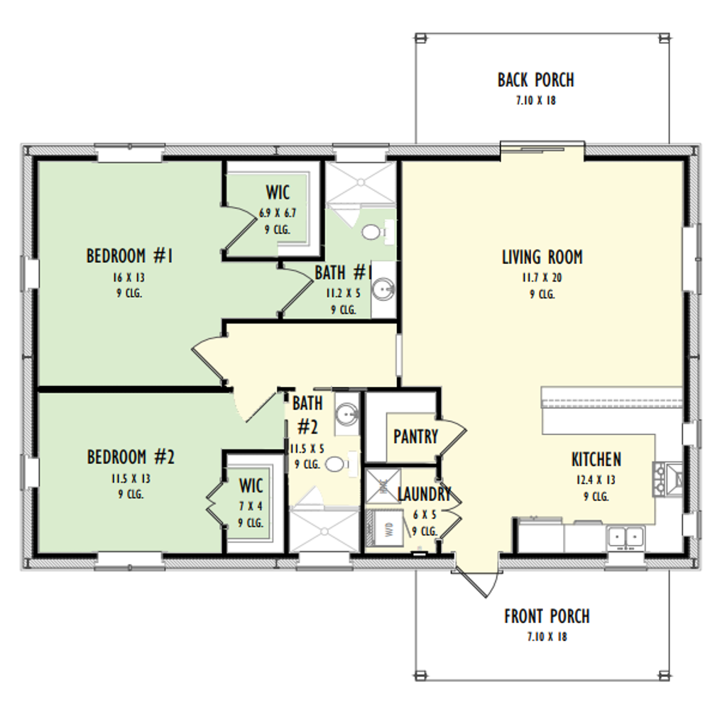 2 Bed 2 Bath: Designing Your Dream Home