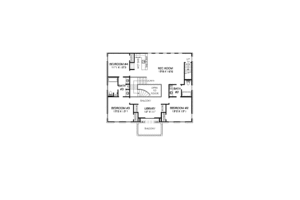 Floor Plan - Upper Floor for Traditional House Plan #424-294 - 4 bed, 4 bath