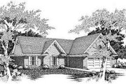 Traditional Style House Plan - 3 Beds 2 Baths 1428 Sq/Ft Plan #329-178 