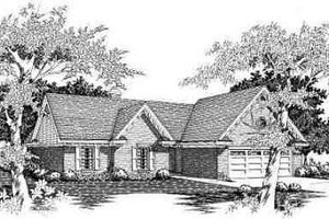 Traditional Exterior - Front Elevation Plan #329-178
