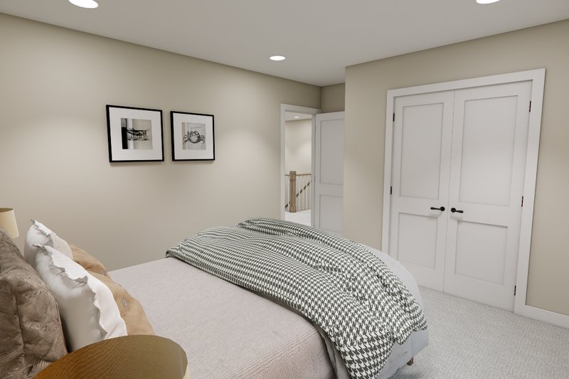 House Design - Interior - Bedroom 3 for Farmhouse House Plan #51-1360 - 4 bed, 3.5 bath