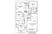Cottage Style House Plan - 4 Beds 3 Baths 1764 Sq/Ft Plan #513-2300 