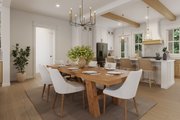 Farmhouse Style House Plan - 3 Beds 2.5 Baths 2400 Sq/Ft Plan #430-395 