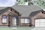 Ranch Style House Plan - 2 Beds 2.5 Baths 1880 Sq/Ft Plan #5-120 