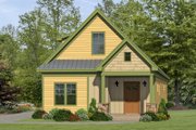 Cabin Style House Plan - 3 Beds 2 Baths 1979 Sq/Ft Plan #932-17 