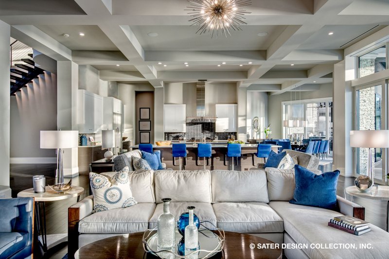 Architectural House Design - Interior - Kitchen for Contemporary House Plan #930-513 - 5 bed, 5.5 bath