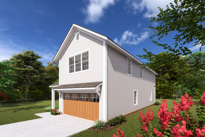 Architectural House Design - Exterior - Other Elevation for Cottage House Plan #513-2226 - 4 bed, 2.5 bath
