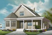 Farmhouse Style House Plan - 3 Beds 2 Baths 1630 Sq/Ft Plan #23-823 