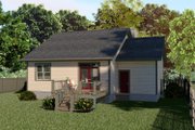 Bungalow Style House Plan - 3 Beds 2 Baths 1214 Sq/Ft Plan #79-164 Exterior 