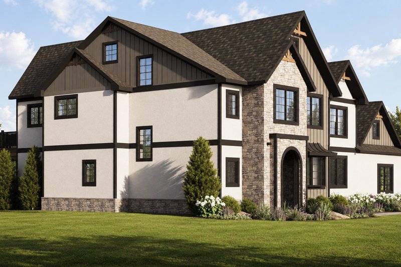 Architectural House Design - Exterior - Other Elevation 3 for Traditional House Plan #1064-502 - 7 bed, 4.5 bath
