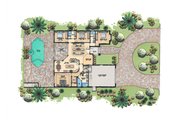 Traditional Style House Plan - 4 Beds 3 Baths 2427 Sq/Ft Plan #548-50 