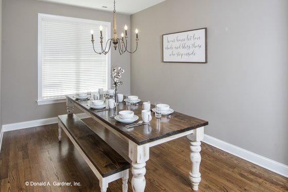 Interior - Dining Room for Craftsman House Plan #929-428 - 3 bed, 2 bath