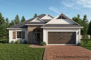 Ranch Style House Plan - 3 Beds 2 Baths 1462 Sq/Ft Plan #930-485 Exterior 