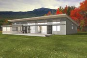 Modern Style House Plan - 4 Beds 3 Baths 2448 Sq/Ft Plan #497-37 