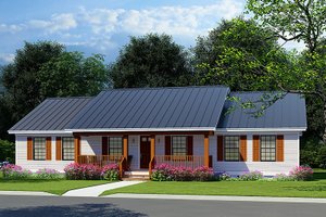 Farmhouse Exterior - Front Elevation Plan #923-223