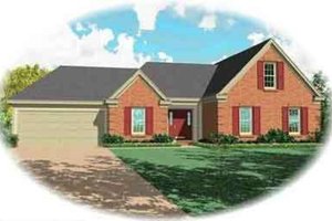 Traditional Exterior - Front Elevation Plan #81-516