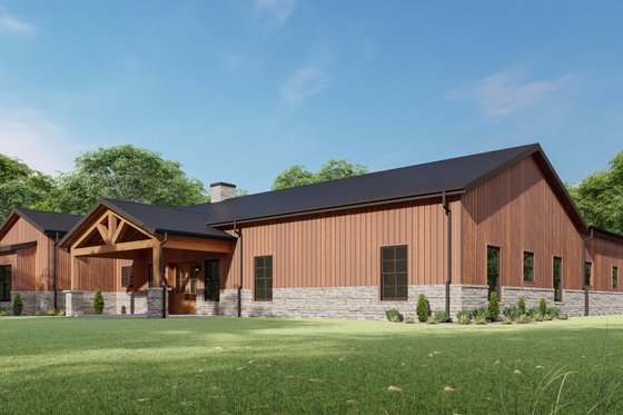 Exterior - Other Elevation for Craftsman House Plan #1092-56 - 4 bed, 2.5 bath