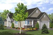 Traditional Style House Plan - 3 Beds 2 Baths 1871 Sq/Ft Plan #50-101 