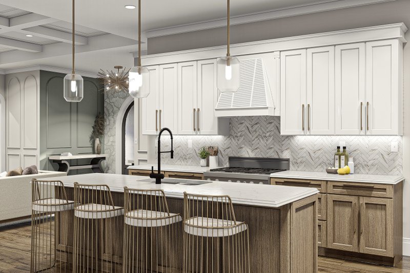 House Plan Design - Interior - Kitchen for Modern House Plan #455-518 - 3 bed, 2.5 bath