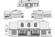 Southern Style House Plan - 4 Beds 3 Baths 1992 Sq/Ft Plan #56-152 