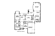 European Style House Plan - 4 Beds 4.5 Baths 4674 Sq/Ft Plan #141-324 
