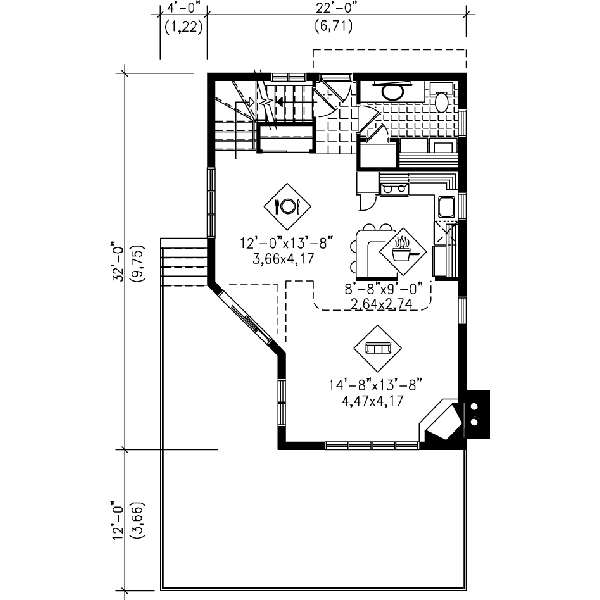Floor Plan - Main Floor Plan #25-2294