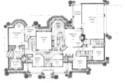 Farmhouse Style House Plan - 4 Beds 3.5 Baths 3578 Sq/Ft Plan #310-505 