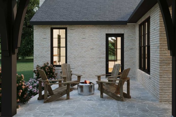 Exterior - Outdoor Living for Tudor House Plan #1079-6 - 4 bed, 3.5 bath