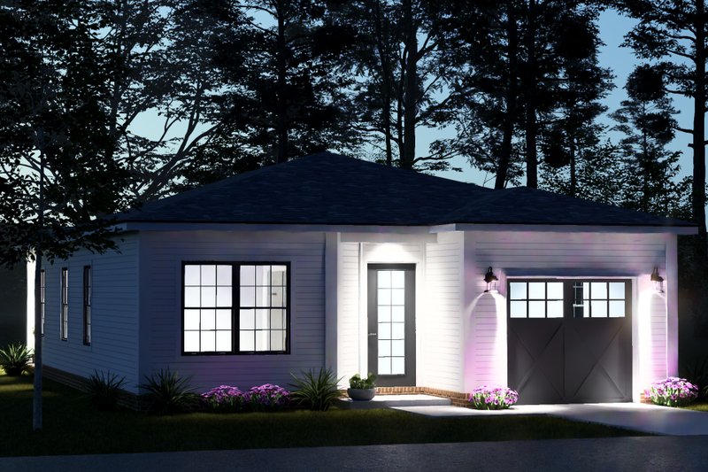 Architectural House Design - Exterior - Other Elevation 3 for Modern House Plan #513-2460 - 3 bed, 2 bath